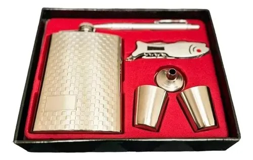 Miniatura 2 de Licorera Whiskera 8 Oz Acero Inoxidable